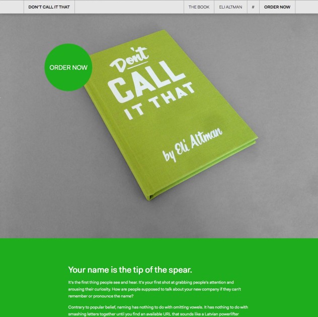 Don’t Call It That